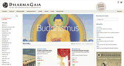 Desktop Screenshot of dharmagaia.cz